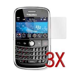  3 x LCD SCREEN PROTECTOR COVER FOR BLACKBERRY BOLD 9000 
