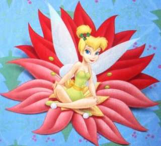 NEW* CHRISTMAS Tinker Bell gift wrap wrapping HOLIDAYS  