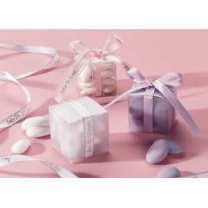   Exclusively Weddings Clear Wedding Favor Boxes