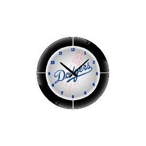 Los Angeles Dodgers MLB Team Neon Everbright Wall Clock:  