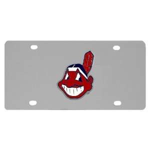  Cleveland Indians Logo Plate: Sports & Outdoors