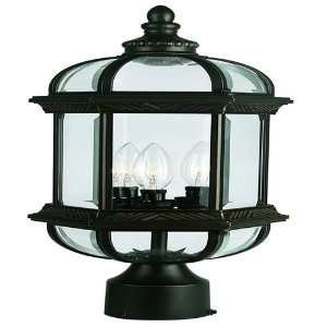 Gateway Collection Outdoor Lighting Oil Rubbed Bronze Finish w/ clear 