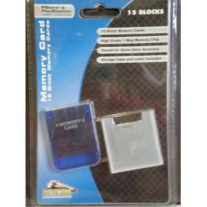   Card for PSone and PlayStation Game Consoles (Blue) 