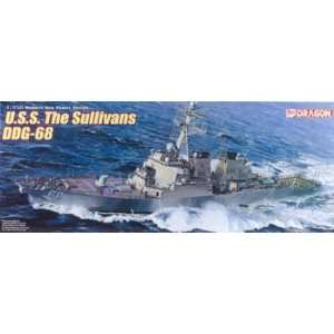   Models USA   1/350 USS Sullivans DDG68 (Plastic Model Ship): Toys