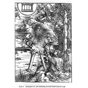   Durer   24 x 36 inches   st John Swallowing The Book: Home & Kitchen