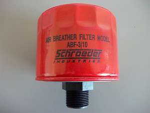 Hydraulic Breather Cap Air Filter Schroeder ABF3/10 NIB  