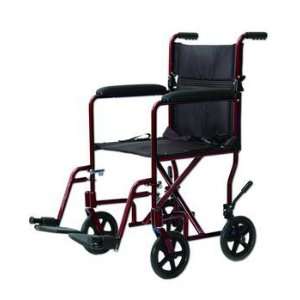 Invacare? Supply Group ISG9201BUR Lightweight Aluminum Transport Chair 