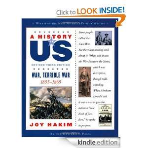 War, Terrible War: 1855 1865 A History of US Book 6: Joy Hakim:  