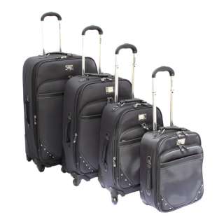 Kenneth Cole Reaction Curve Appeal II 4 Piece Luggage Set   Charcoal 