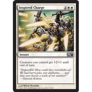  Magic the Gathering   Inspired Charge   Magic 2011 Toys & Games
