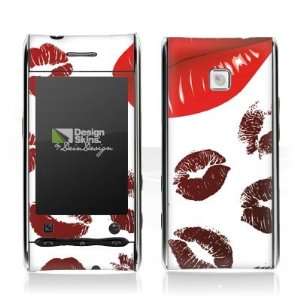  Design Skins for LG GT540 Optimus   Sexy Lips Design Folie 