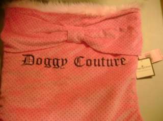 Juicy Couture Doggy Stocking Sleeping Bag NWT $85  