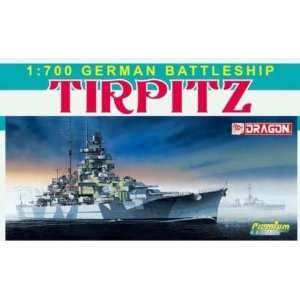   700 German Battleship Tirpitz   Premium Edition Toys & Games