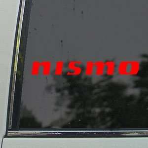  Nismo Red Decal NISSAN Skyline Sentra 350z Car Red Sticker 