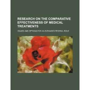  Research on the comparative effectiveness of medical 
