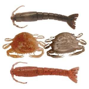  Berkley Gulp Alive 3 Shrimp/2 Peeler Crab Assortment 