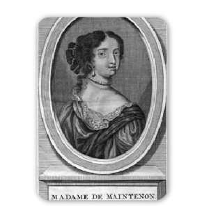  Portrait of Madame de Maintenon (engraving)   Mouse Mat 