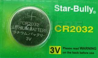 cr 2032 cr2032 3v lithium cell button coin battery