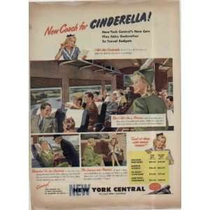  New Coach for CINDERELLA New York Centrals New Cars Play 