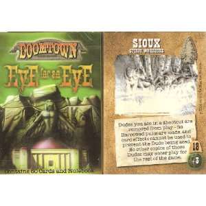  Doomtown CCG DeadLands Starter Deck   Eye for an Eye 