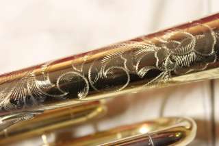 Martin Committee Trumpet ORIGINAL GOLD PLATE XTRA ENGRA  