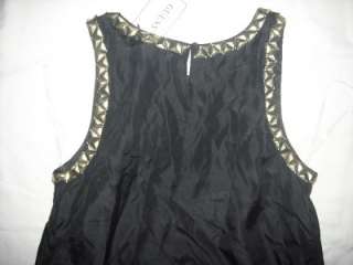 Black Drea Studded Dress   Black