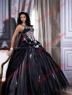   strap Bridal Gowns Prom Ball dress Quinceanera dress free Size  