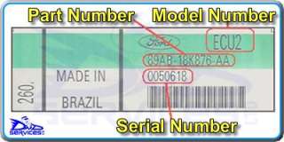 Ford Radio Code Decode Unlock by Serial Number  