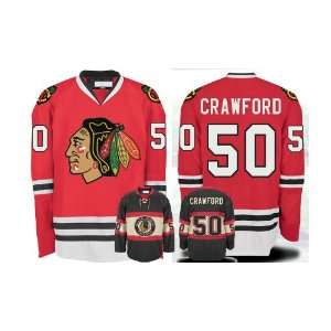  EDGE Chicago Blackhawks Authentic NHL Jerseys Corey Crawford 