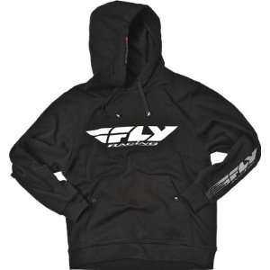  Fly Racing Corporate Hoody Black Large: Automotive