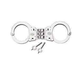  Smith & Wesson Hinged Handcuff   Nickel: Sports & Outdoors