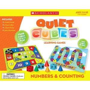   11934 4 Numbers & Counting Quiet Cubes Learning Games