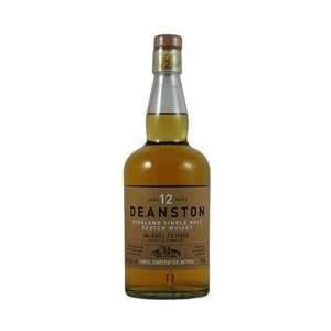  Deanston 12 Year Old Highland Single Malt Scotch Whisky 