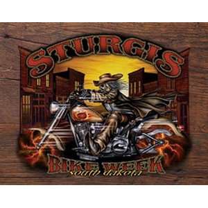   STURGIS Metal Tin Sign Sturgis Wild Bill 05