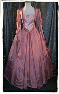 Renaissance costume gown Rose Tudor Court Dress  