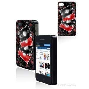  deck cards fire stars   iPhone 4 iPhone 4s Hard Shell Case Cover 