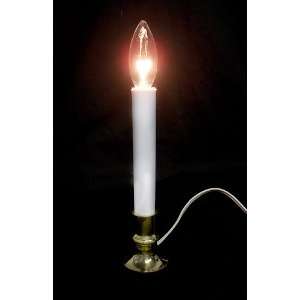  Set Of 3 Timer Christmas Candle Lamps   Clear Bulbs
