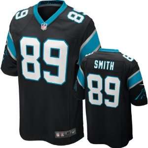  Steve Smith Youth Jersey: Home Black Game Replica #89 Nike 