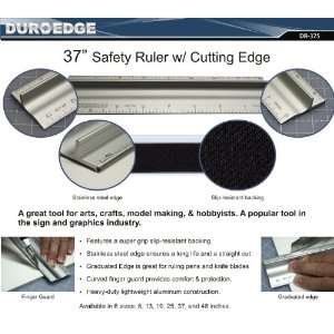   25 Safety Ruler with Stainless Steel Edge Arts, Crafts & Sewing