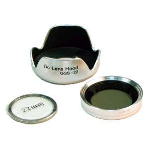 Magnetic 22mm GGS kit UV filter/CPL Polarizer/Lens Hood  