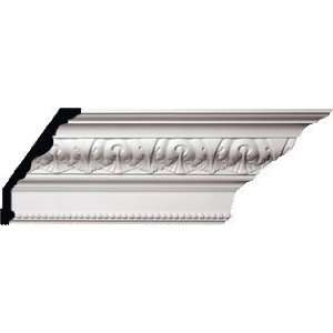  Acanthus And Bead Crown Moulding   7 Foot Length