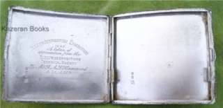 Samson Mordan & Co Electrodeposition Exhibition 1935 Solid Silver 