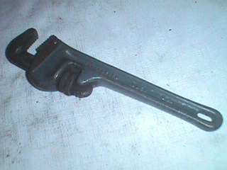 Vintage 5567 Craftsman 8 Monkey Pipe Wrench offered with use. Many 