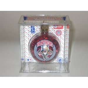  FLORIDA PANTHERS (2 5/8 In Diameter) Color Filled Glass 