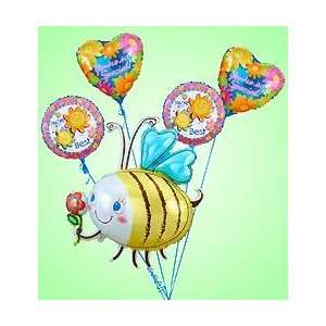 Flowers by 1800Flowers   Bumble Bee Mylar Bundle   Small:  
