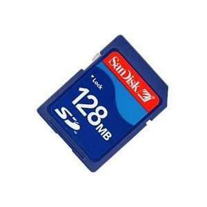  128MB SD (Secure Digital) Card Sandisk SDSDB 128 or SDSDJ 