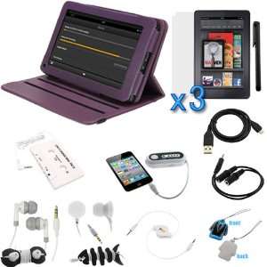 Item Bundle Combo Kit for  Kindle Fire Full Color 7 Multi touch 