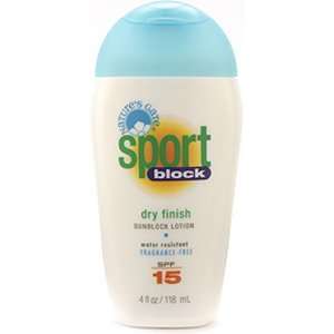  Sport Sunblock SPF 15 4 Oz ( Fragrance Free. ) By Natures 
