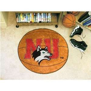   Huskies NCAA Basketball Round Floor Mat (29)