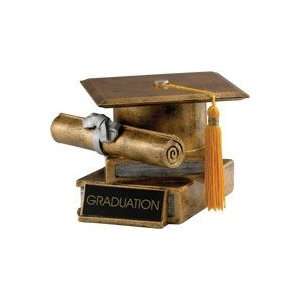   Scholastic Trophies   Gold Resin Graduation Diploma trophy Sports